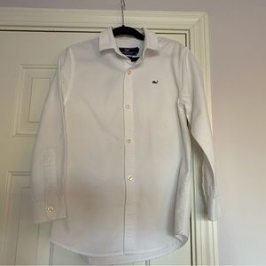 Vineyard Vines White Whale Shirt - Boys S 8-10